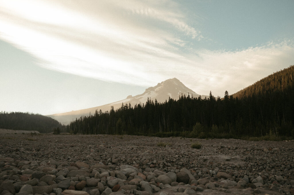 mount hood near hood river, oregon