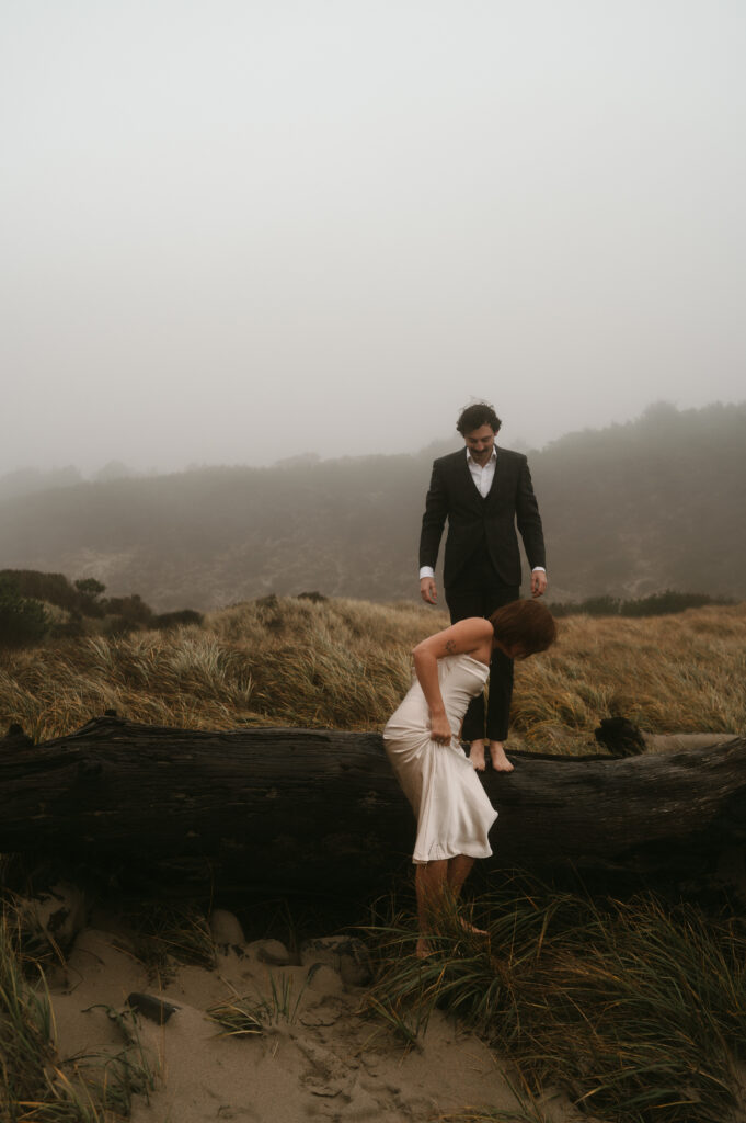 oregon winter elopement