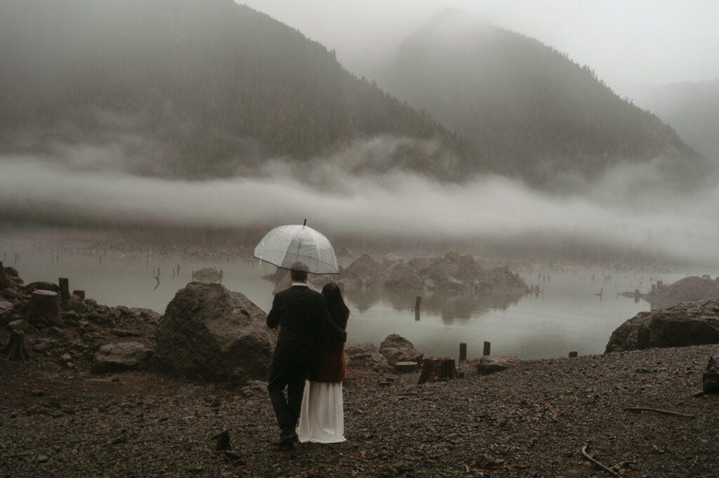 Lake Cushman Elopement