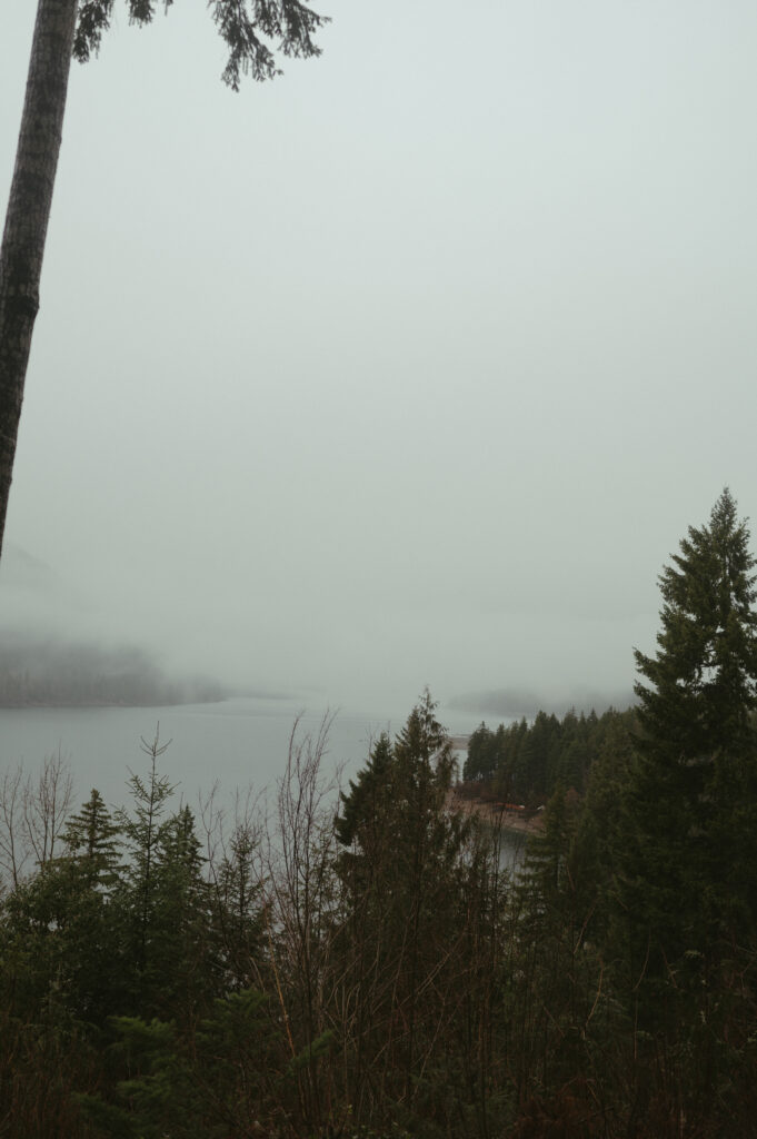 Lake Cushman near Olympic National Park