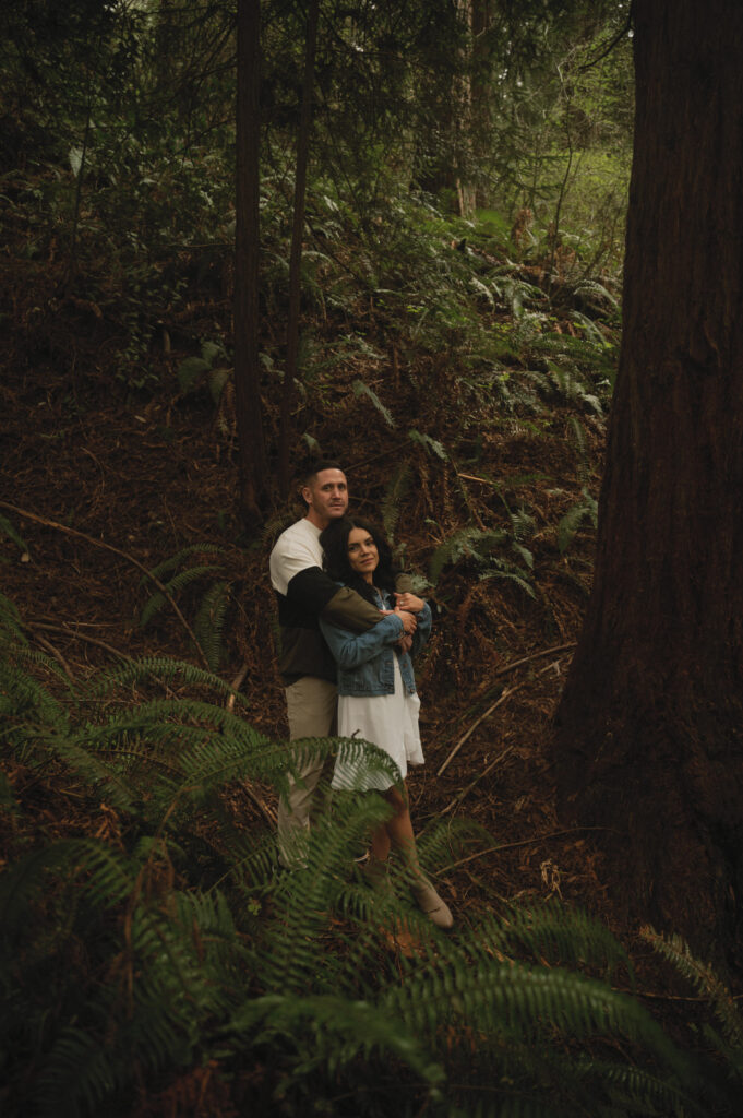 Hoyt Arboretum, Portland Engagement Photos