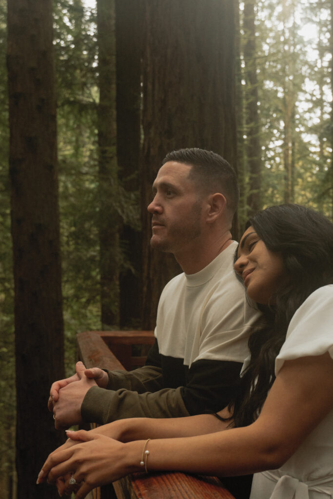 Hoyt Arboretum engagement photos