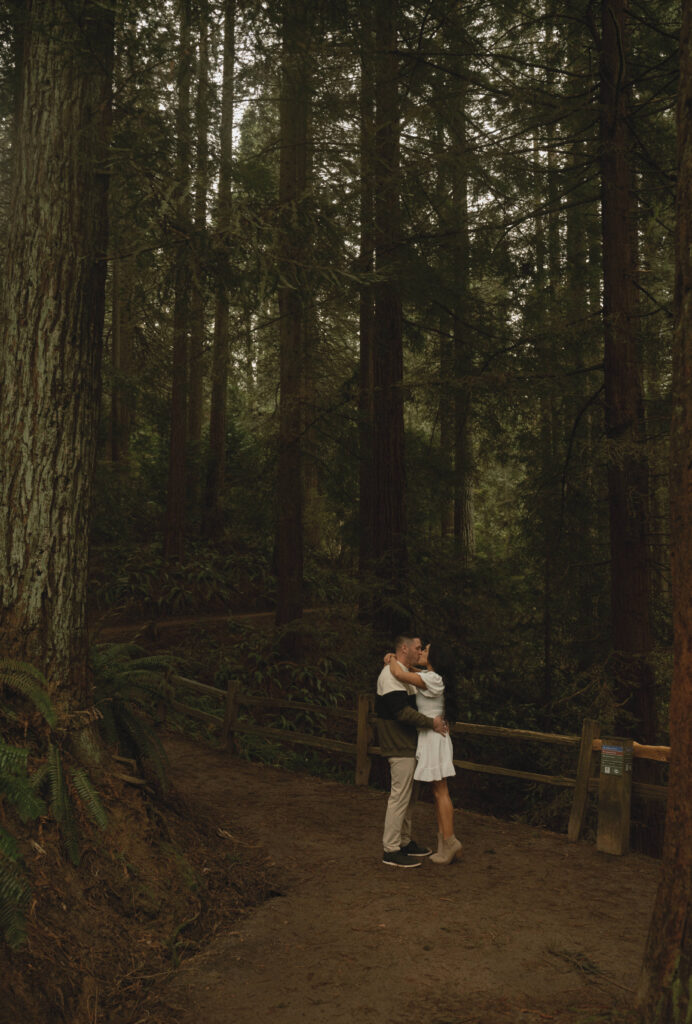 Hoyt Arboretum, Portland Engagement Photos