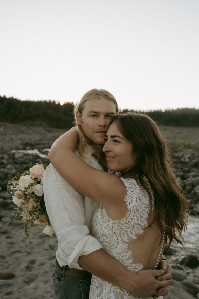 bride and groom photos