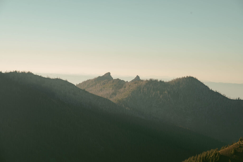 Strait of Juan de Fuca from Hurricane Ridge