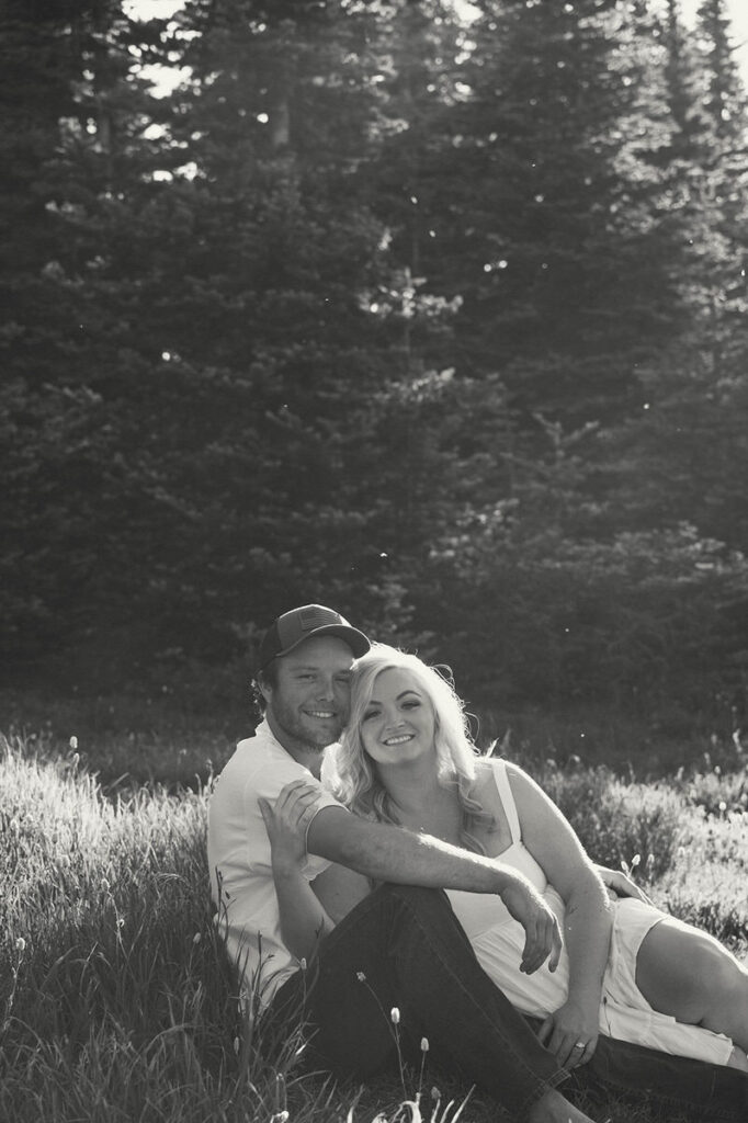 Hurricane Ridge engagement photos