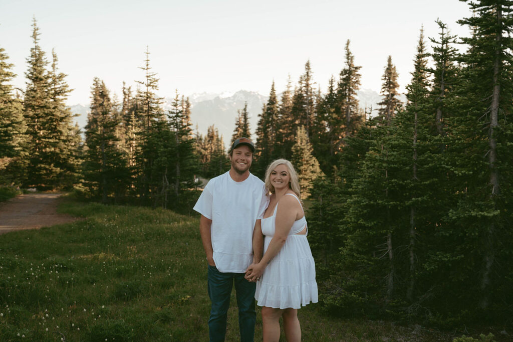 Hurricane Ridge engagement phots