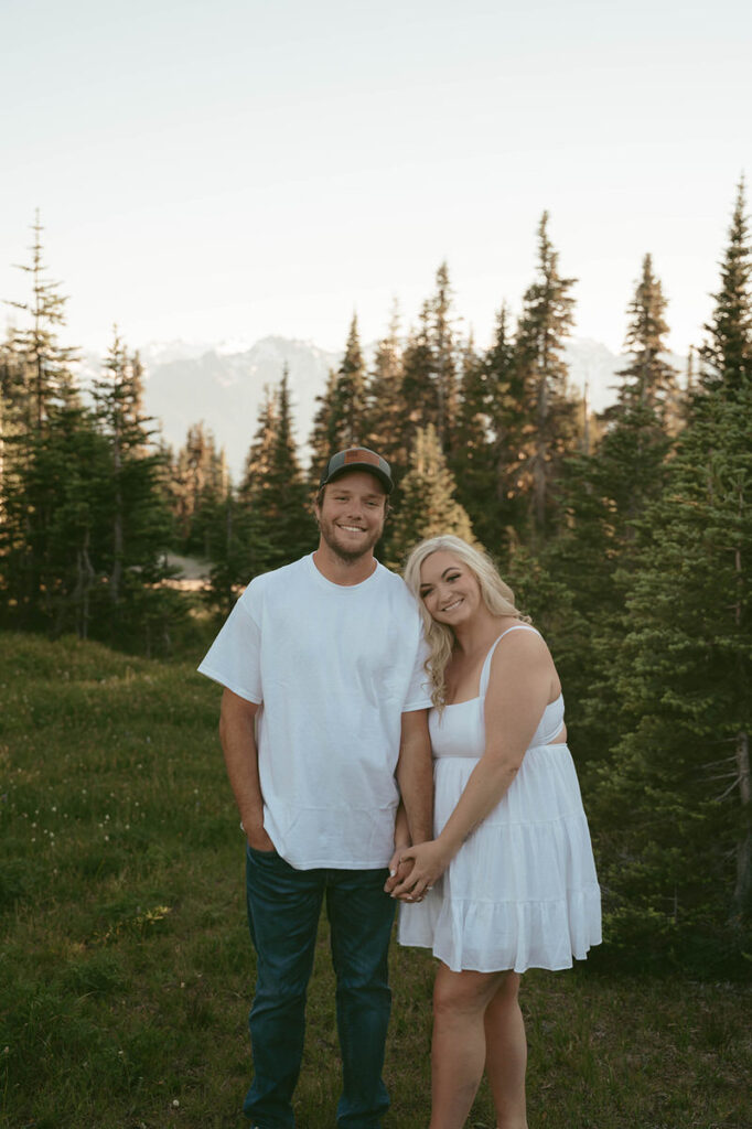 Hurricane Ridge engagement photos