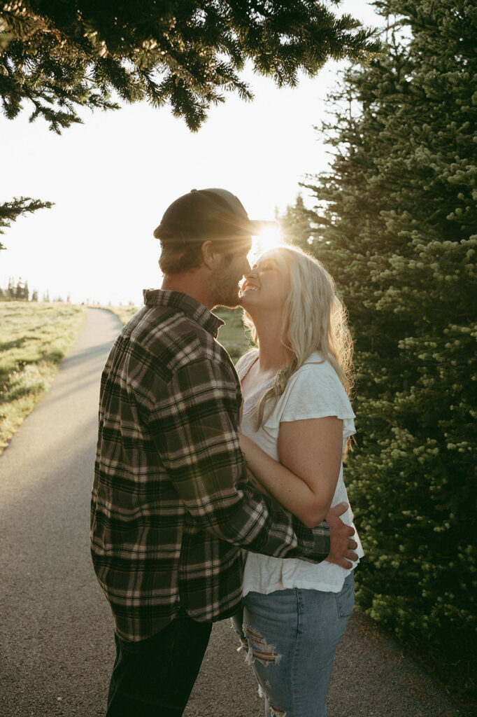 Hurricane Ridge engagement photos