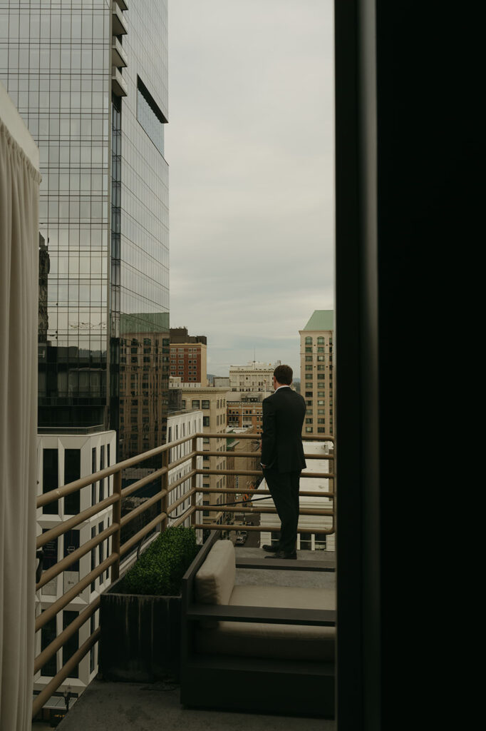 downtown portland elopement