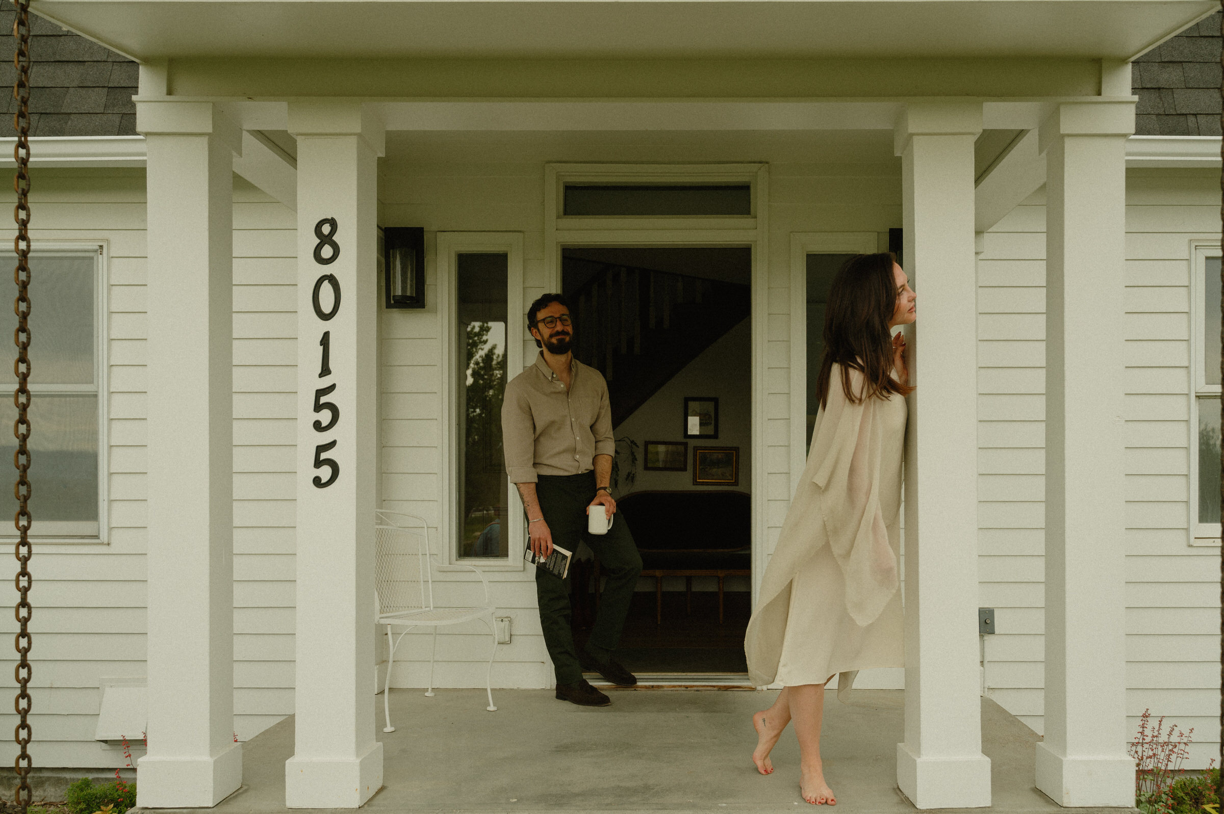 getting ready for bozeman montana elopement vow renewal