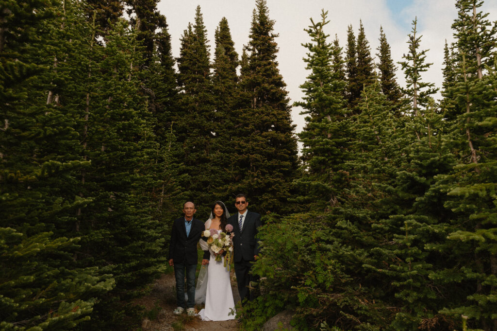 mt rainier wedding ceremony