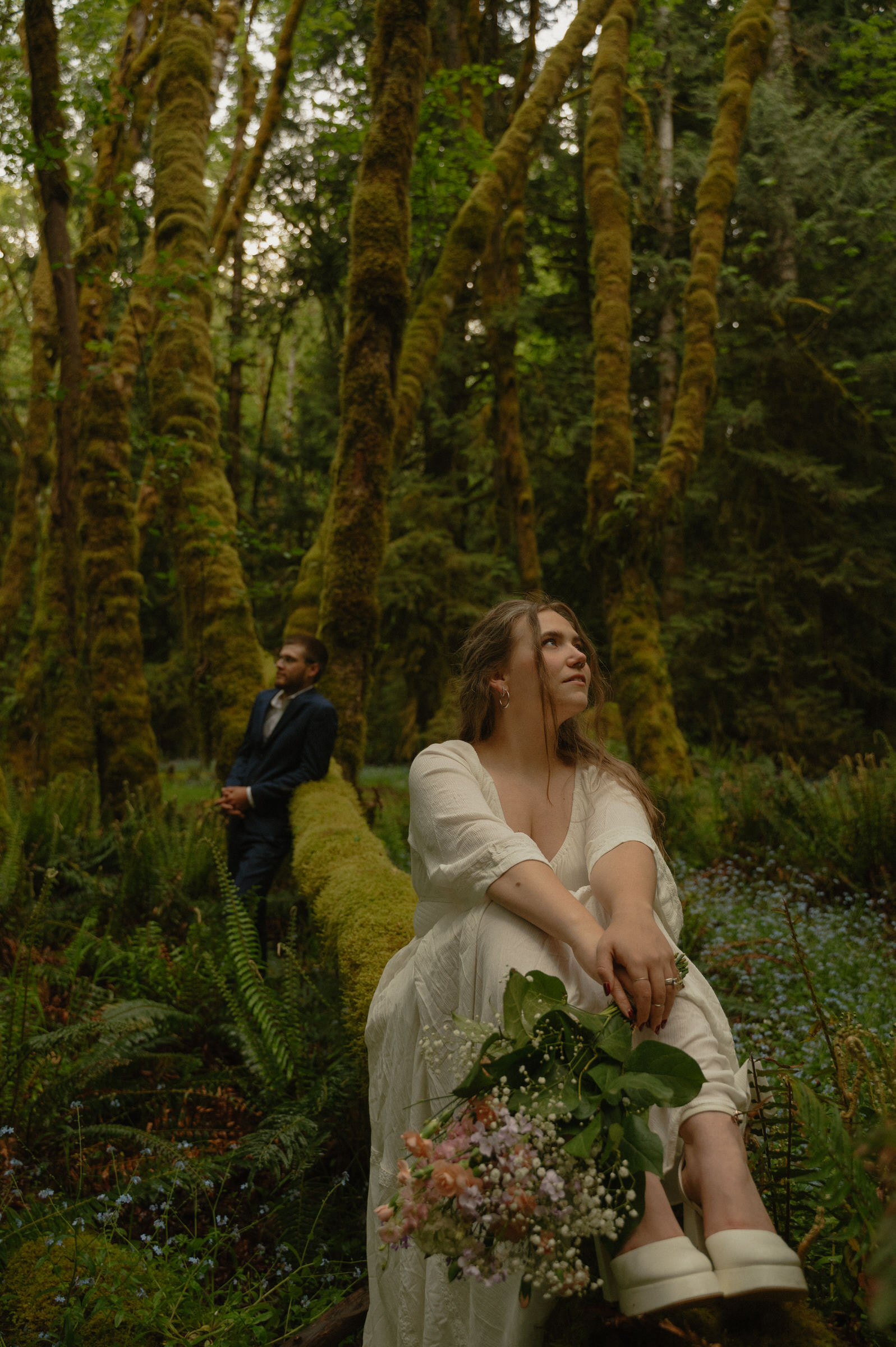 olympic national park engagement photos