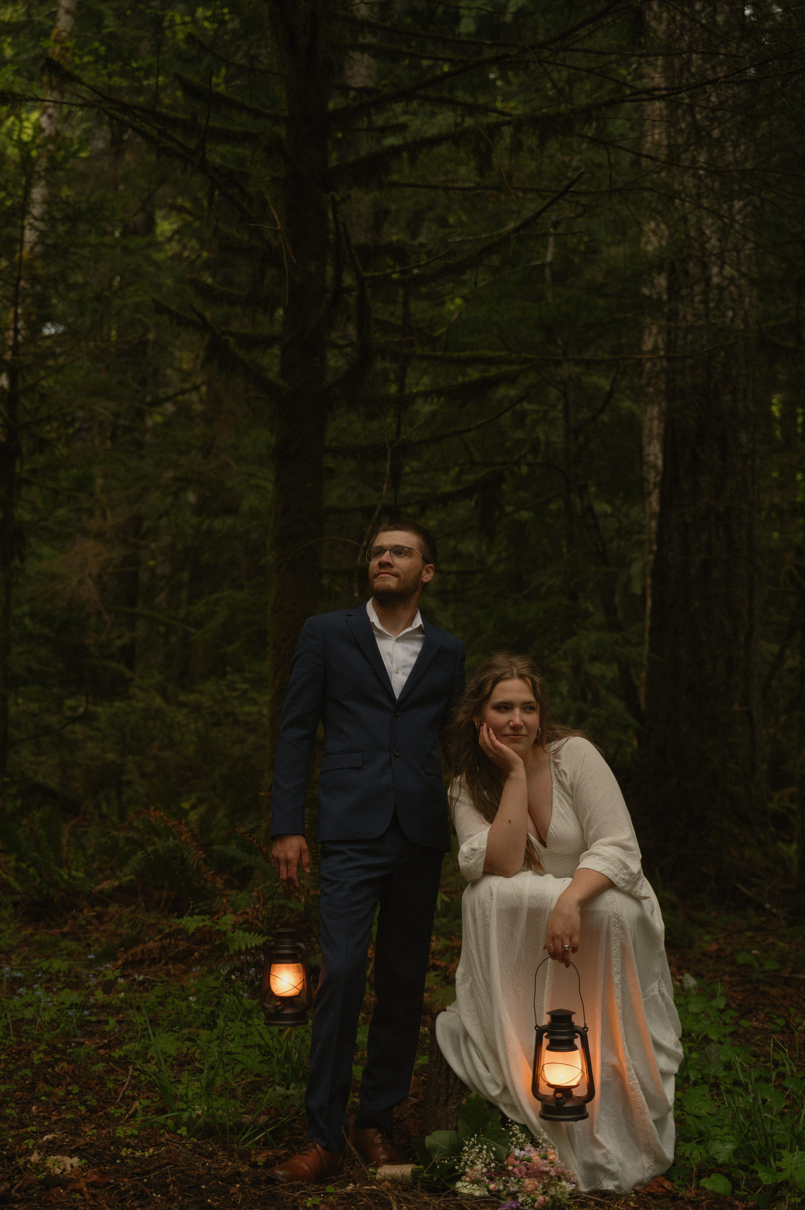 olympic national park engagement photos