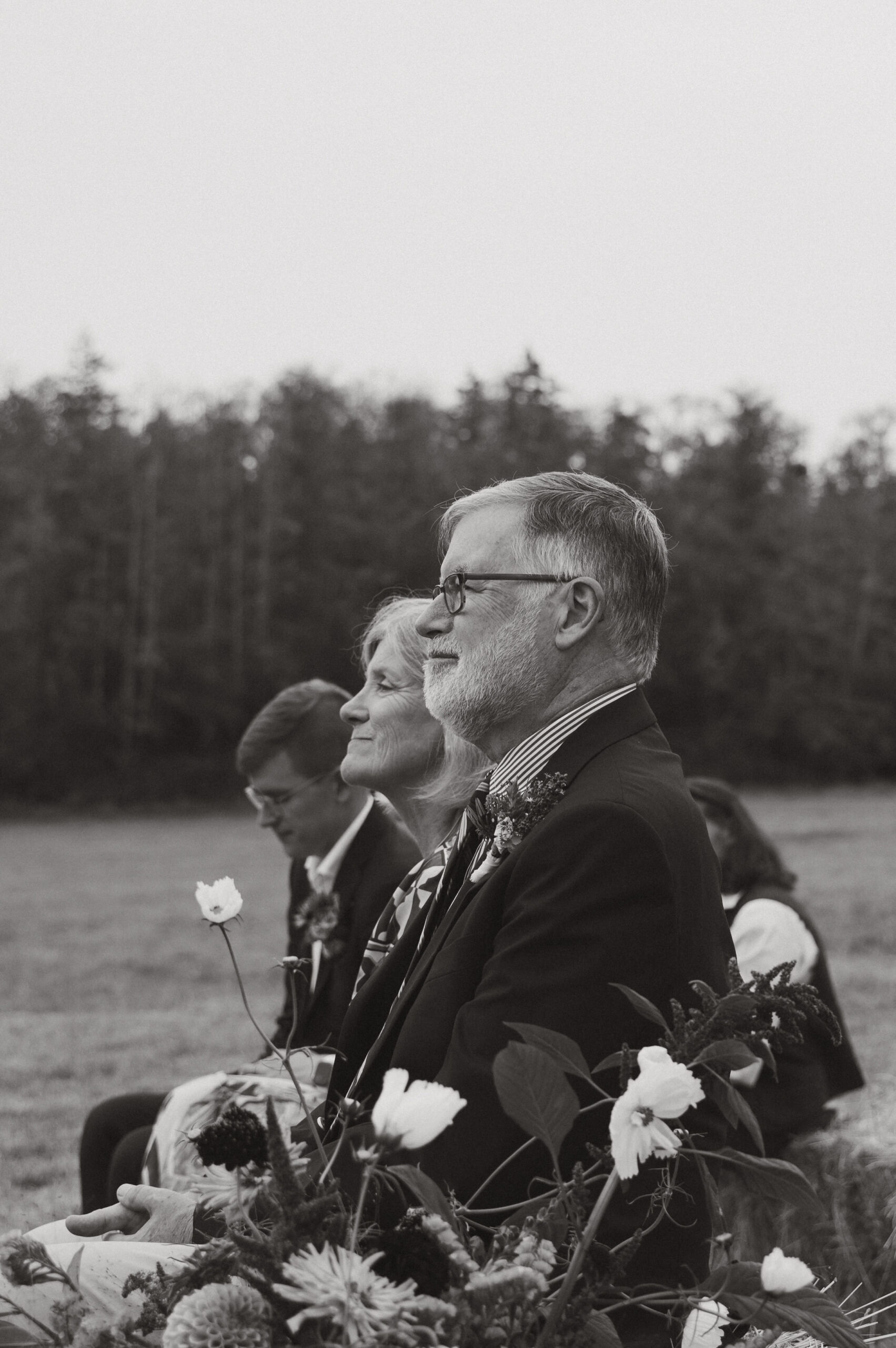 A backyard san juan islands wedding