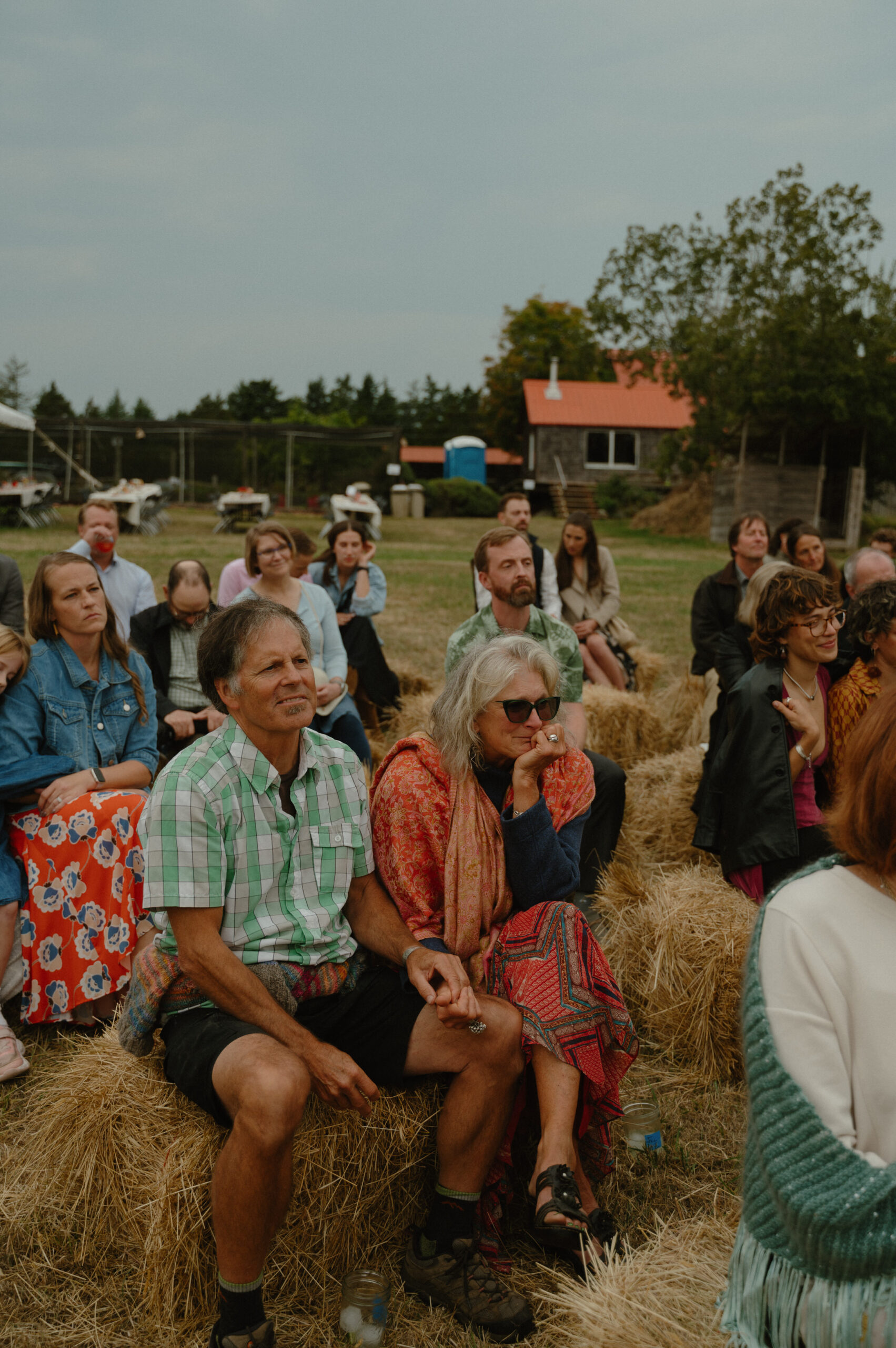 A backyard san juan islands wedding