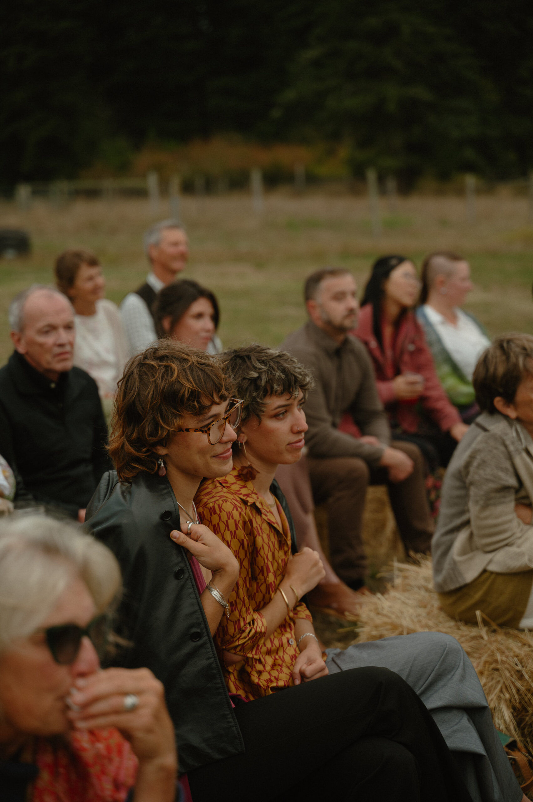 A backyard san juan islands wedding