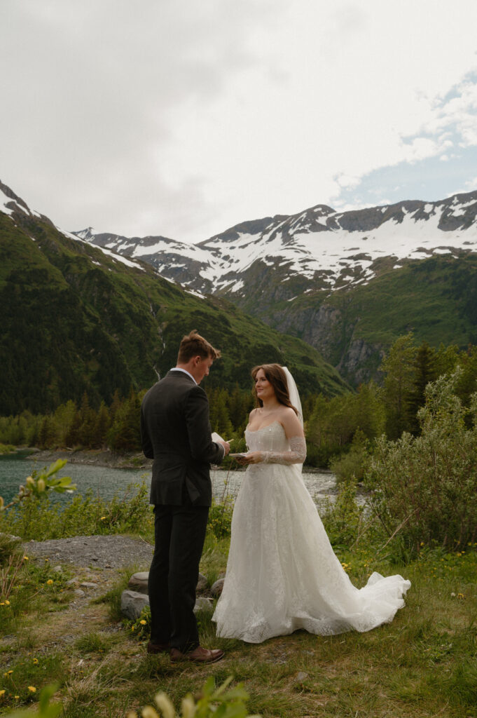 alaska elopement details
