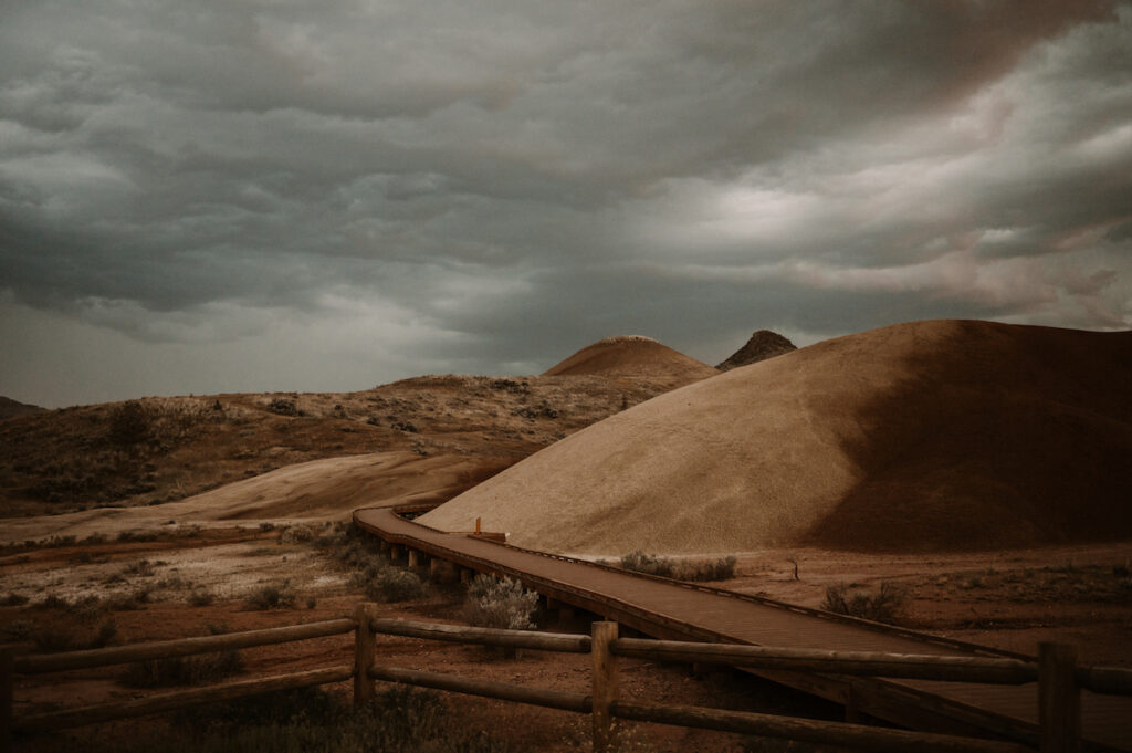 Painted Hills near Mitchell, Oregon