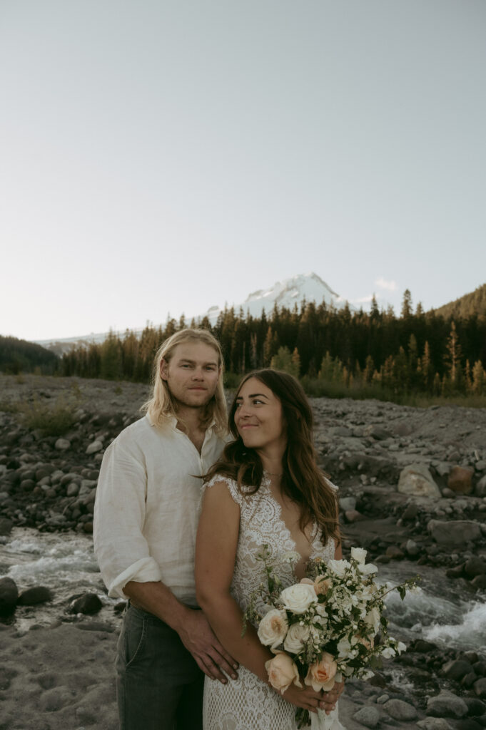 bride and groom photos